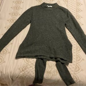 Zara Charcoal Turtleneck Sweater